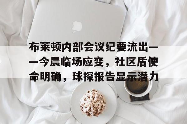 kaiyun app-关于布莱顿内部会议纪要流出——今晨临场应变，社区盾使命明确，球探报告显示潜力的信息-kaiyun app